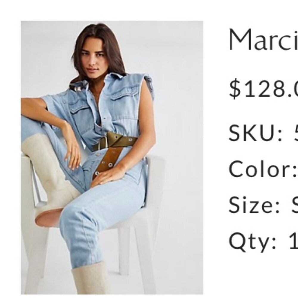 Free People Marci Coverall